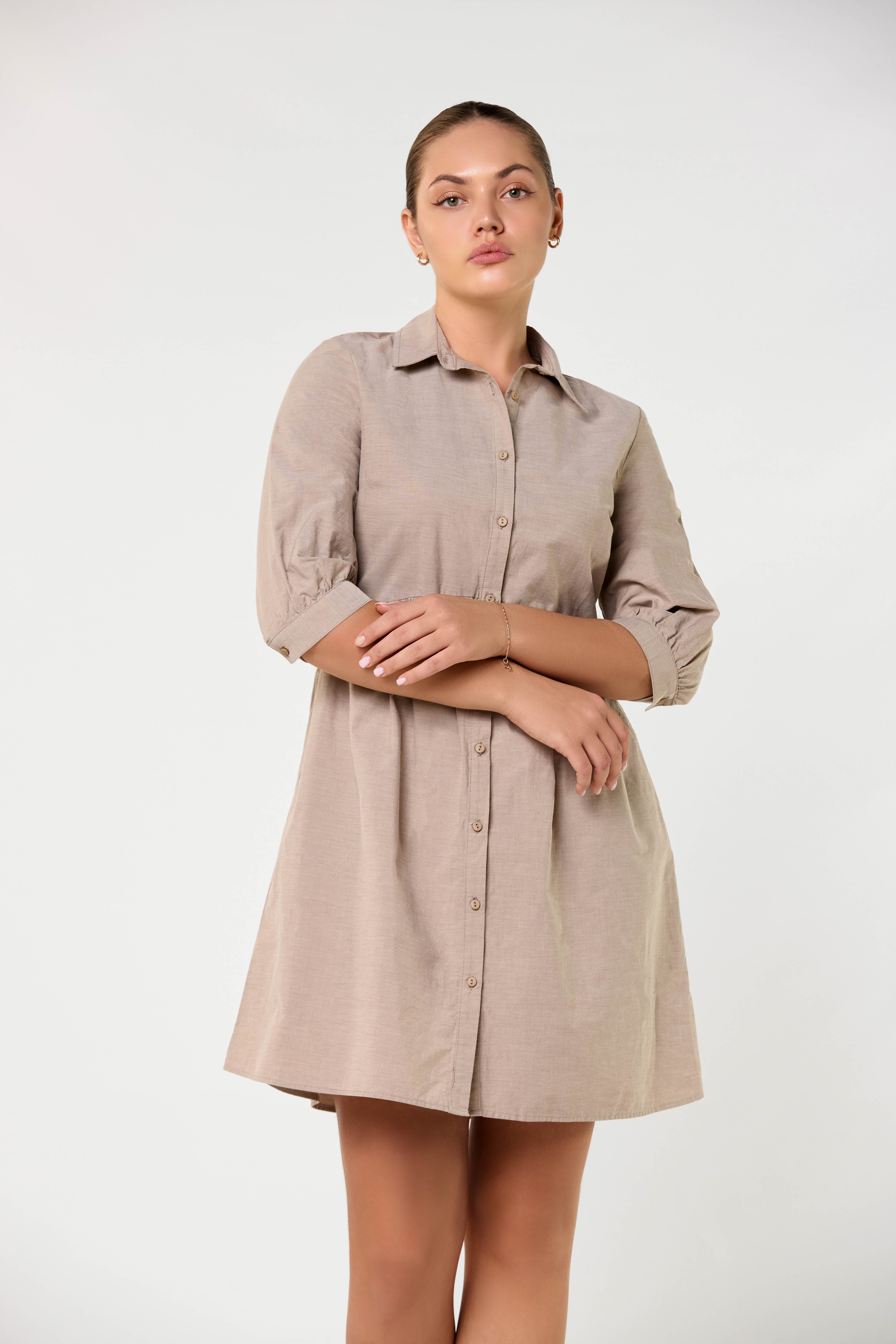The Aria Smock Shirtdress