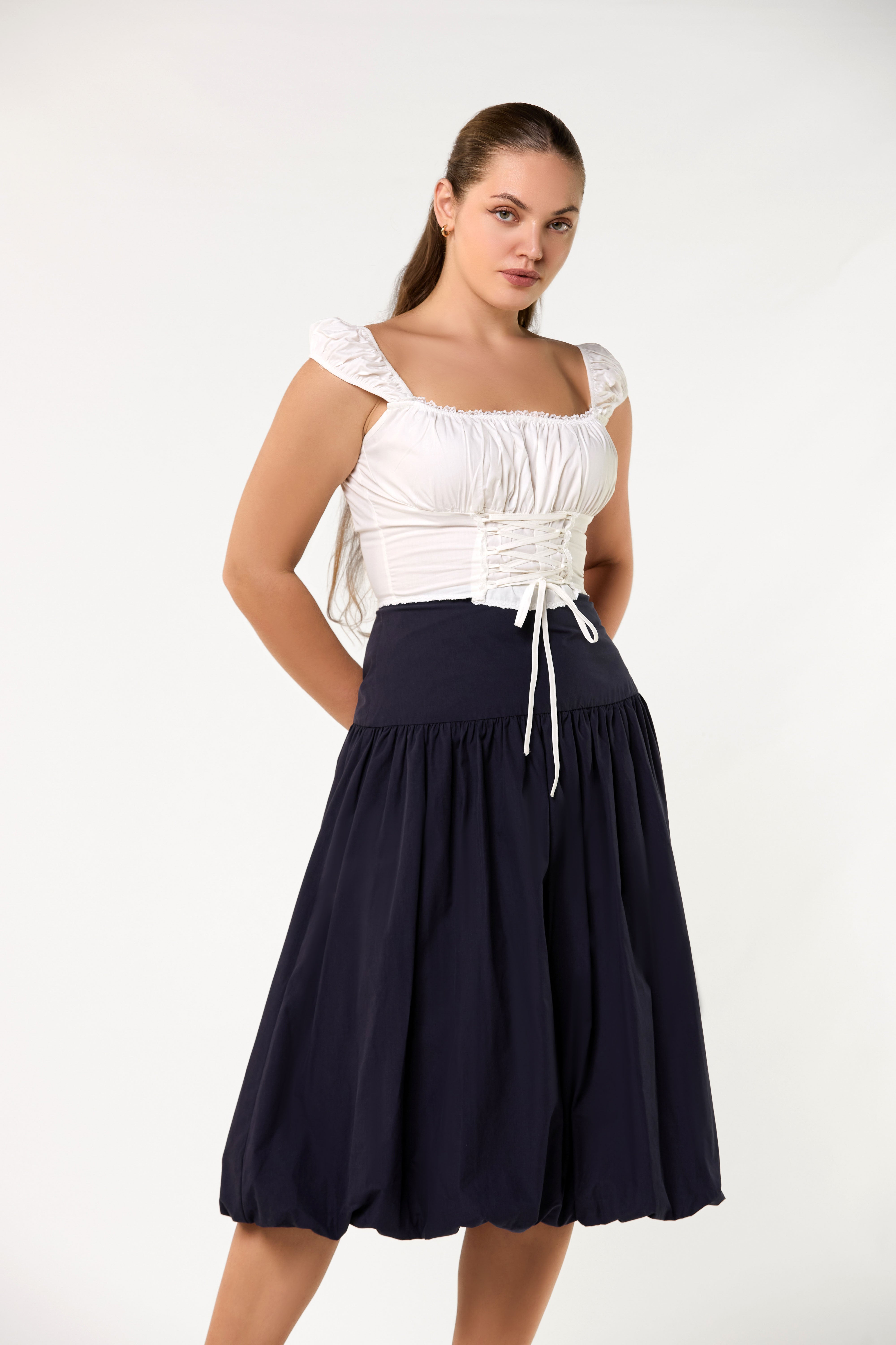 The Rosalie Lace-Up Corset