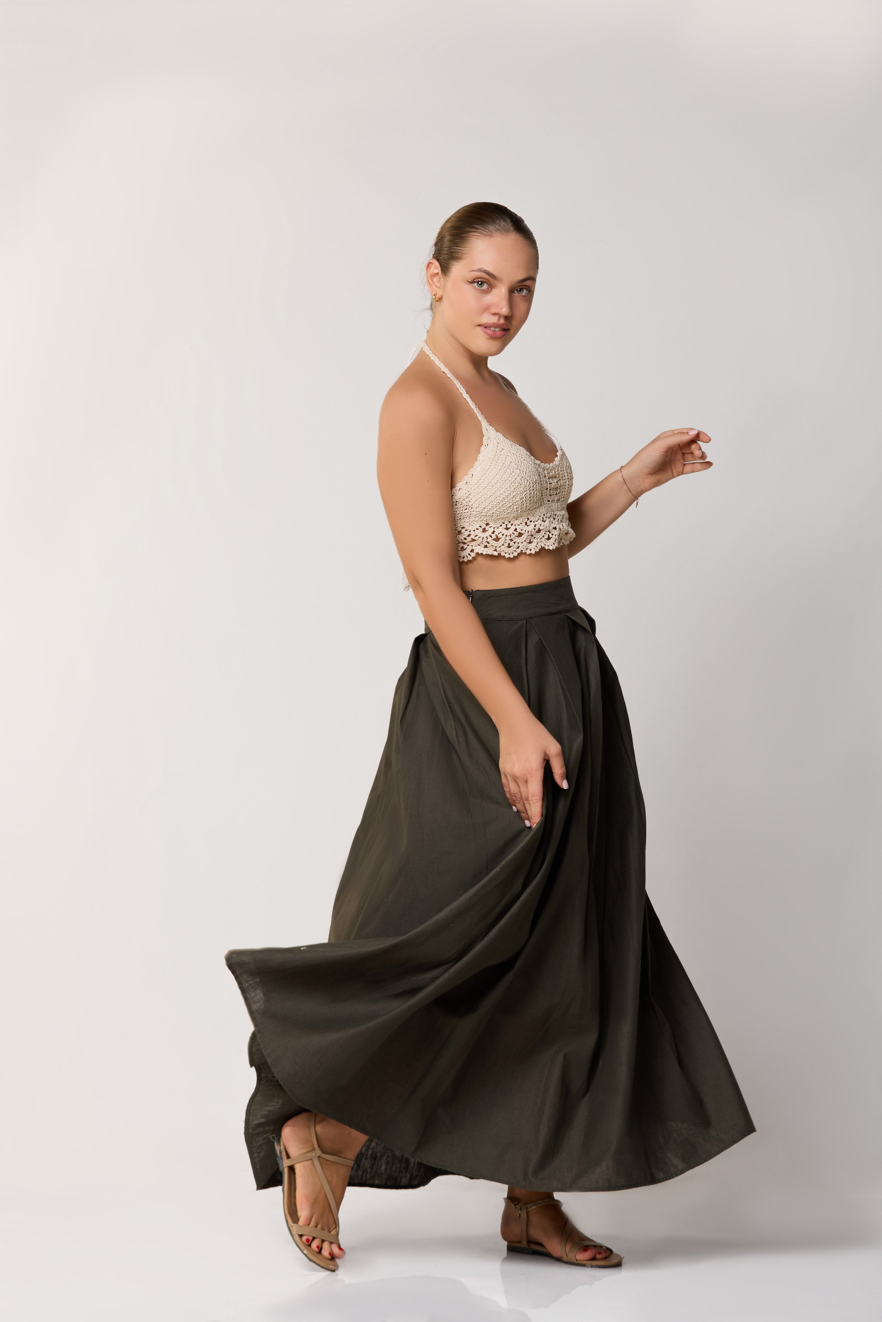 Sorellea Linen Skirt