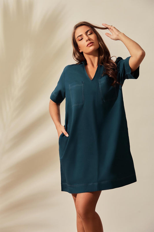 Bloom Thread Linen Dress