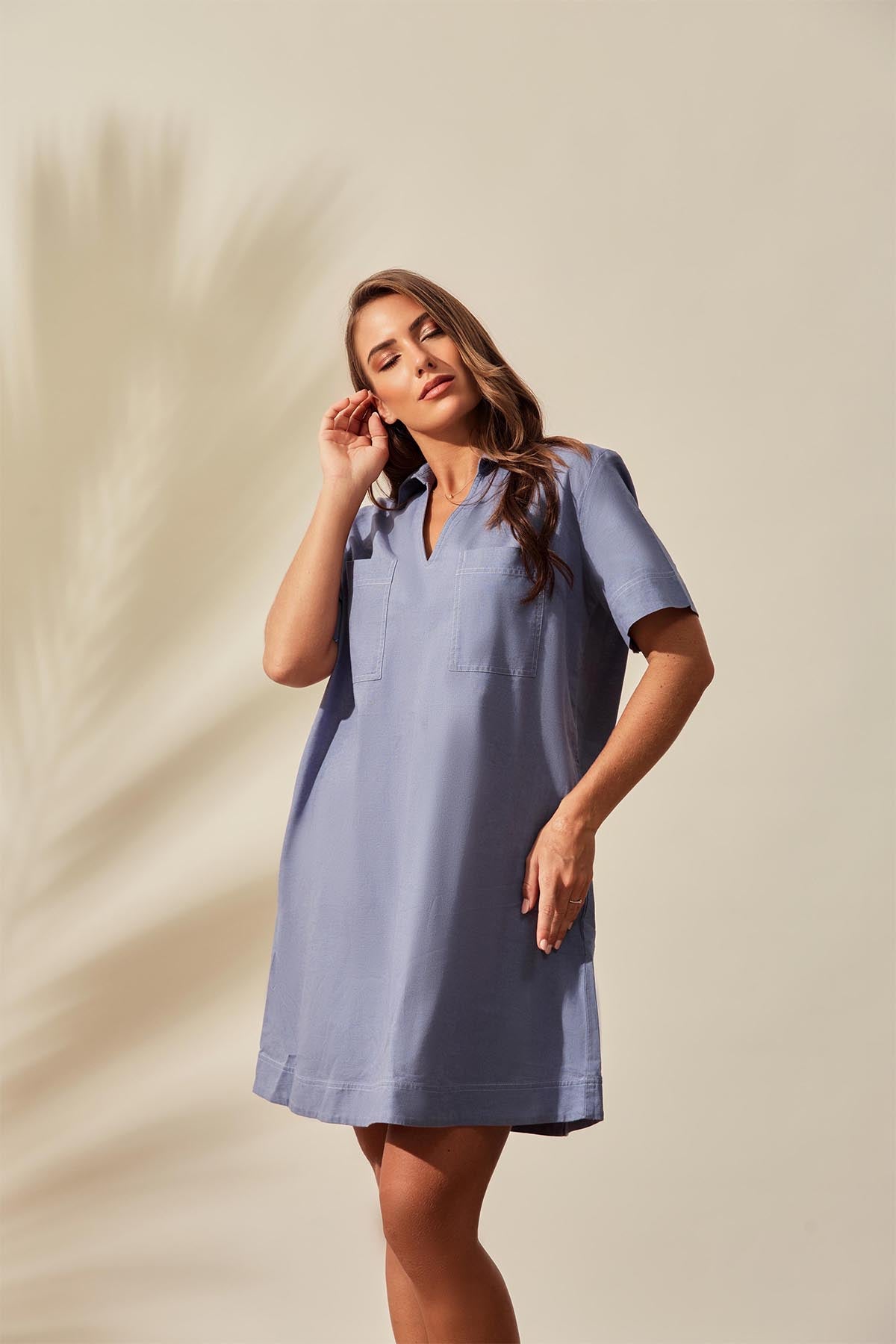 Bloom Thread Linen Dress