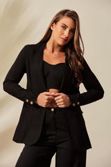 Elowen Loom Linen Blazer