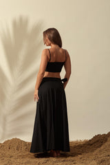 Aurela Linen Skirt