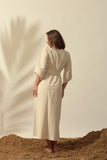 Amara Bloom Linen Dress