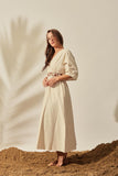 Amara Bloom Linen Dress