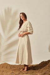 Amara Bloom Linen Dress