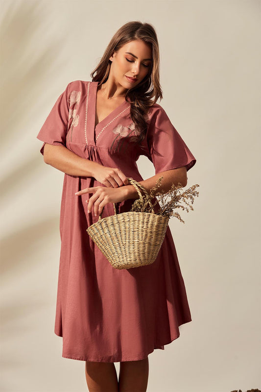 Wildflower Linen Dress