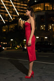 Ruby Romance Tube Dress