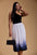 Ombre Midi skirt