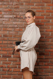 Classic Shirt Collar WW Dress