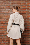 Classic Shirt Collar WW Dress