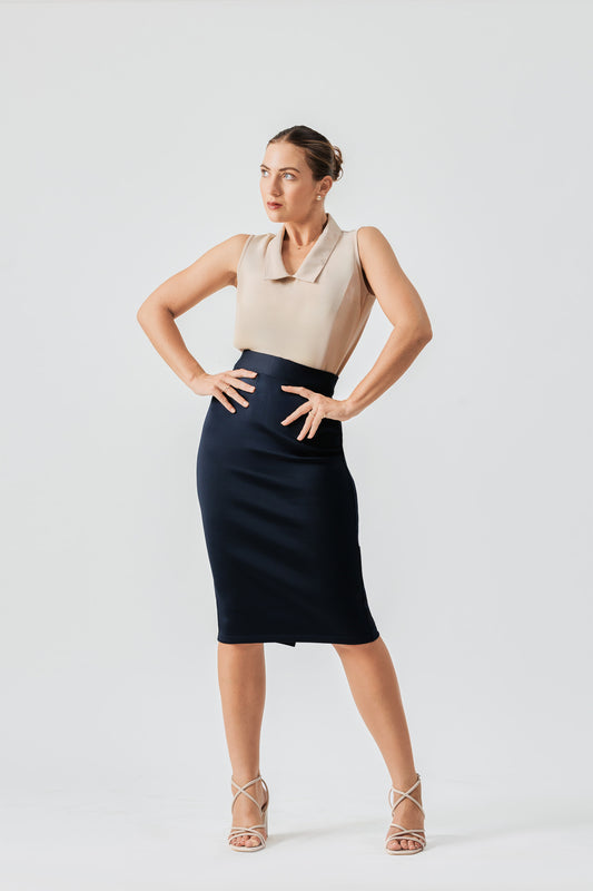 Counter Neck WW Top