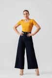 Minimal Square Rip Knit Top
