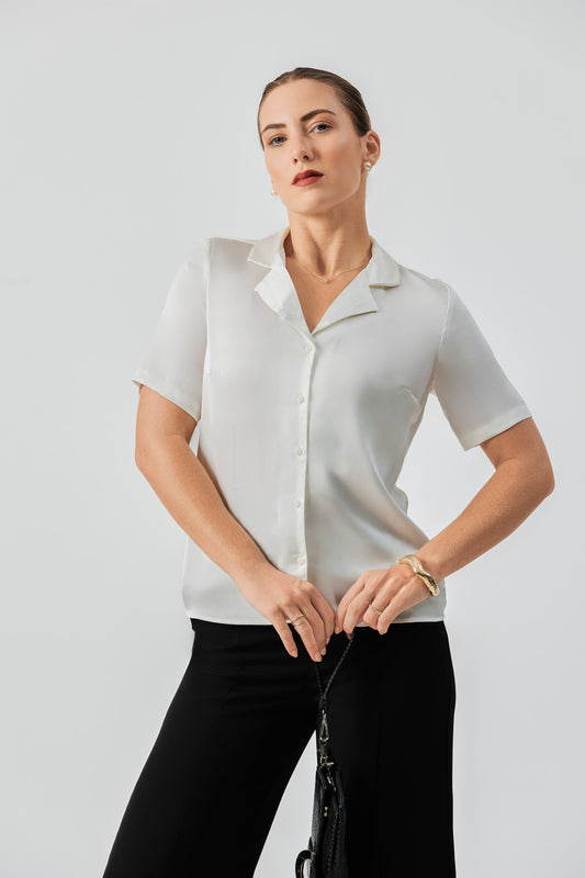 Classic Collar Elegant Top