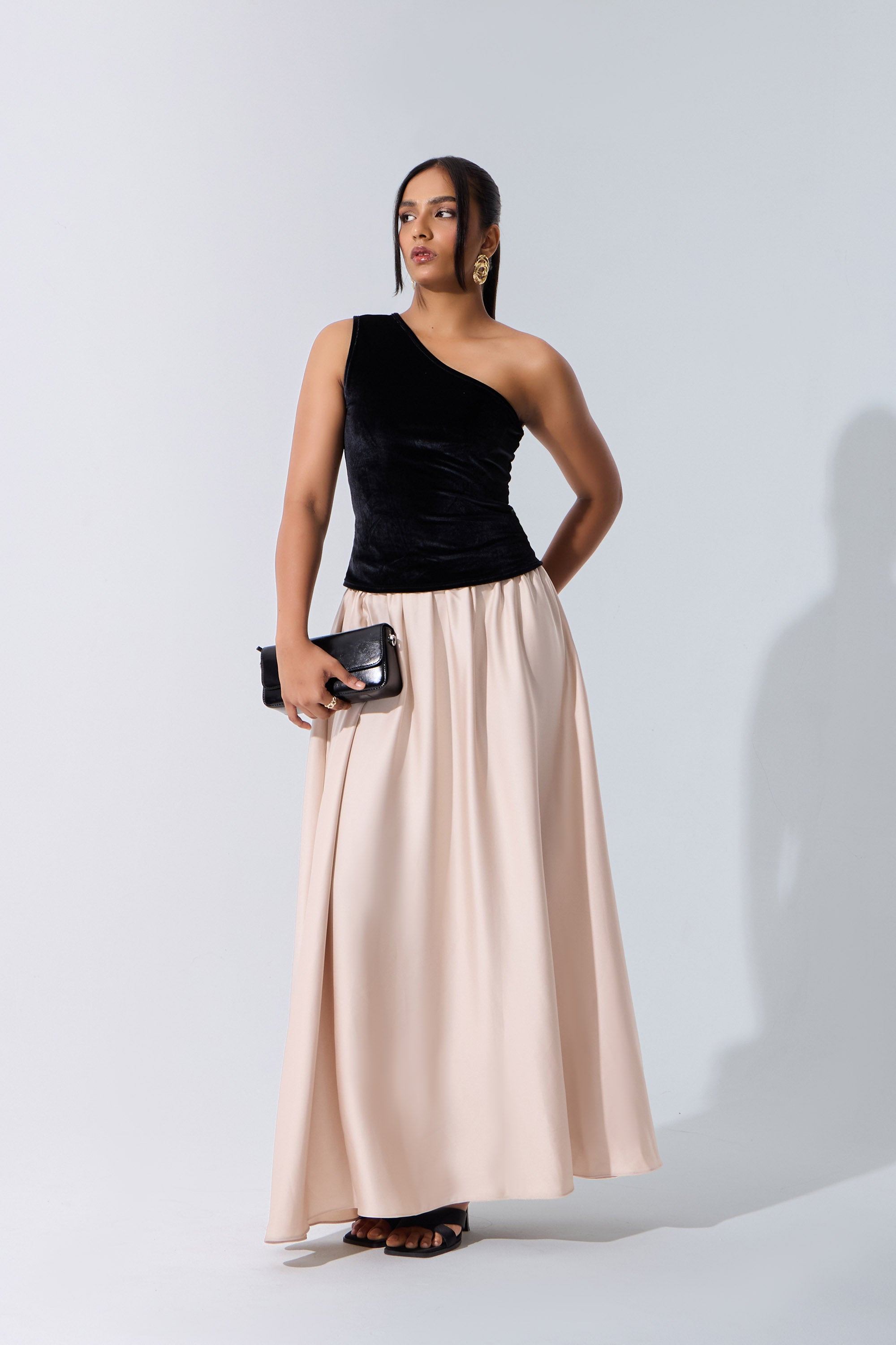 Velour Drift Skirt