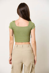 Squared Off Rib Tee