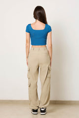 Squared Off Rib Tee