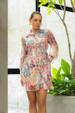 Blush Bloom Short Dress