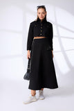 SleekZip Flare Skirt