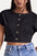 The Freya Button Down Crop Top
