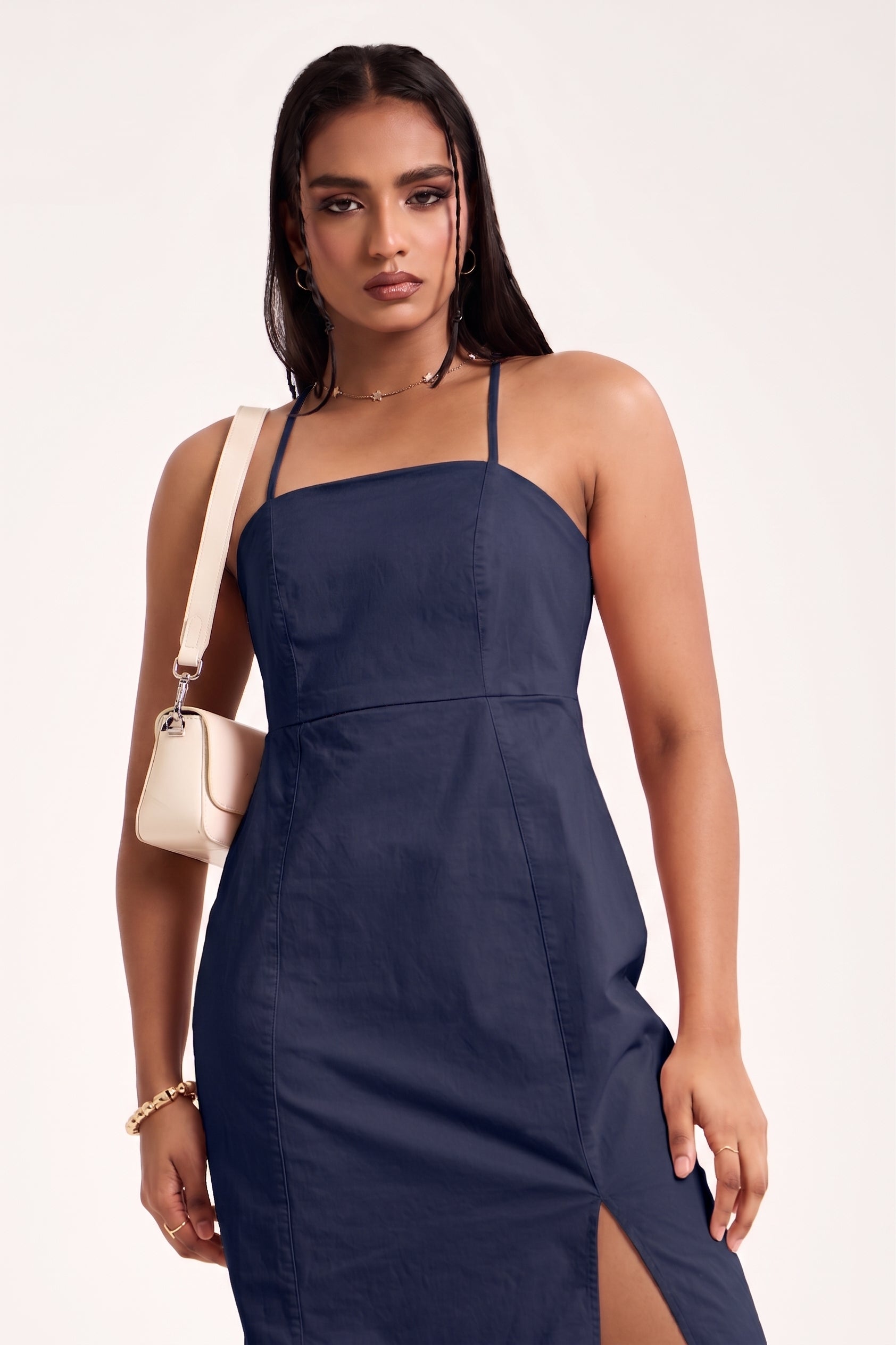 The Rosalie Strappy Midi Dress