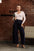 Twin Closure Wide-Leg Pant