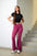 Sleek Slit Flare Legging