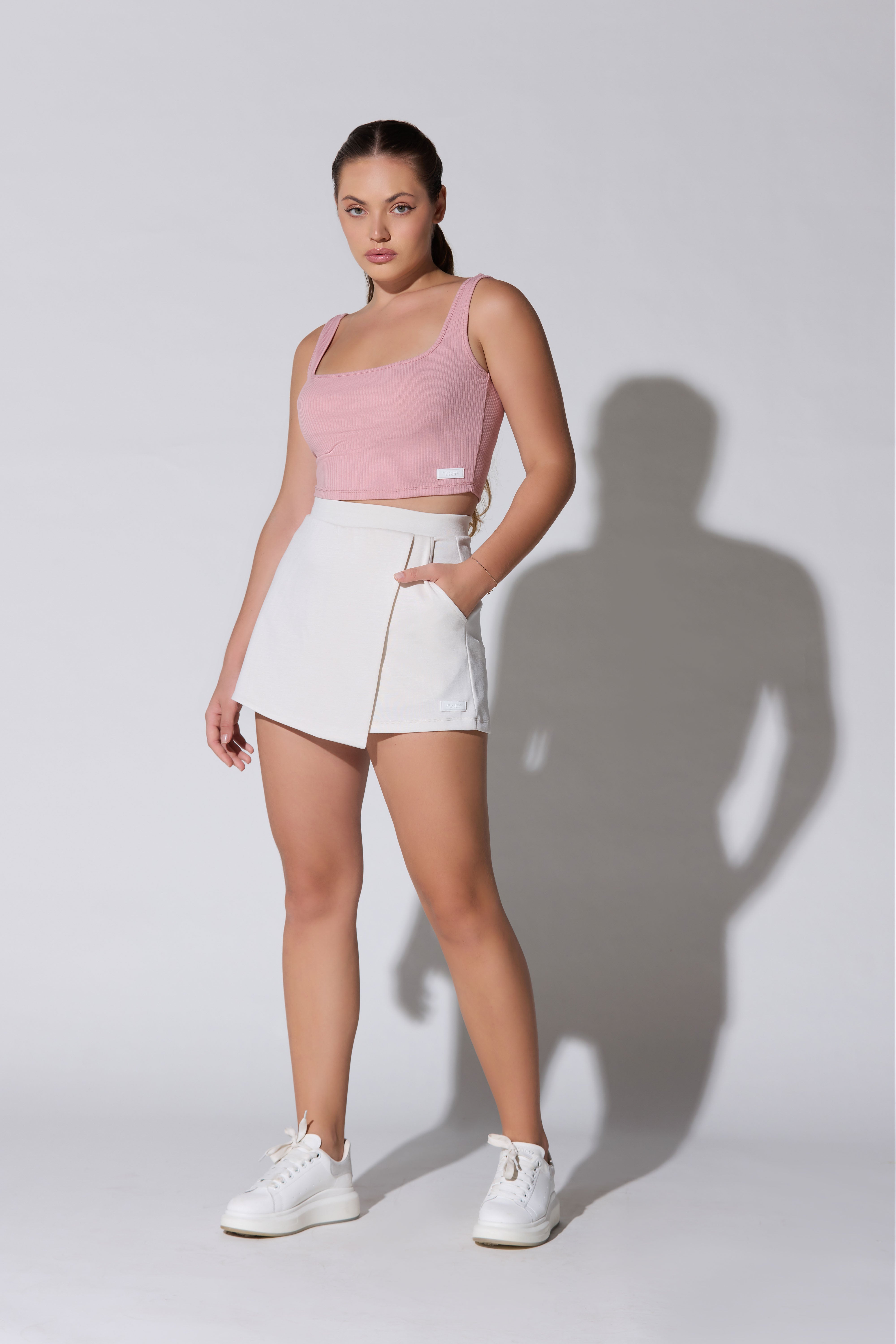 The Aura Square-Neck Tank