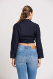 Astrid Corset Detail Long Sleeve Top