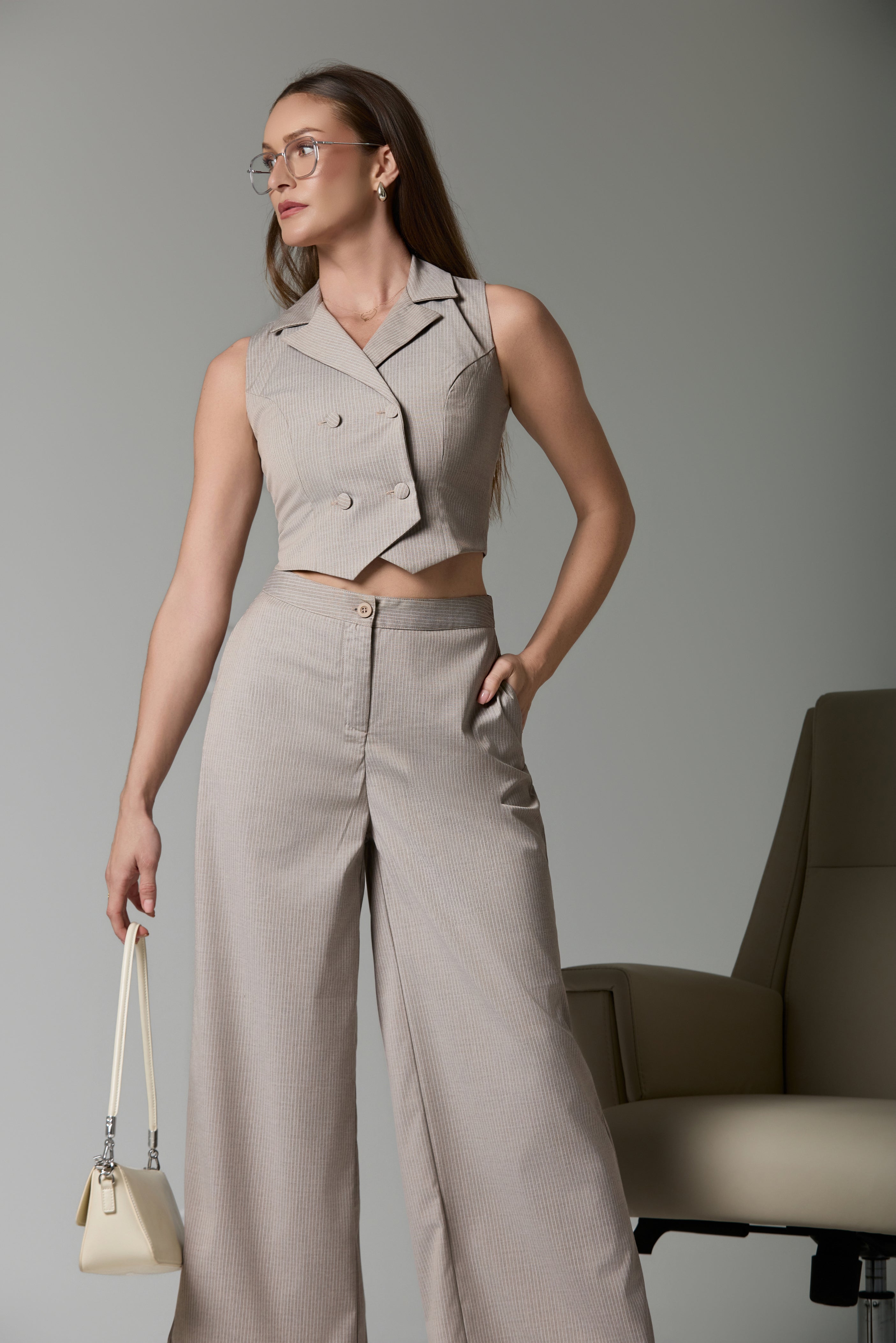 Metropolitan Pinstripe Vest