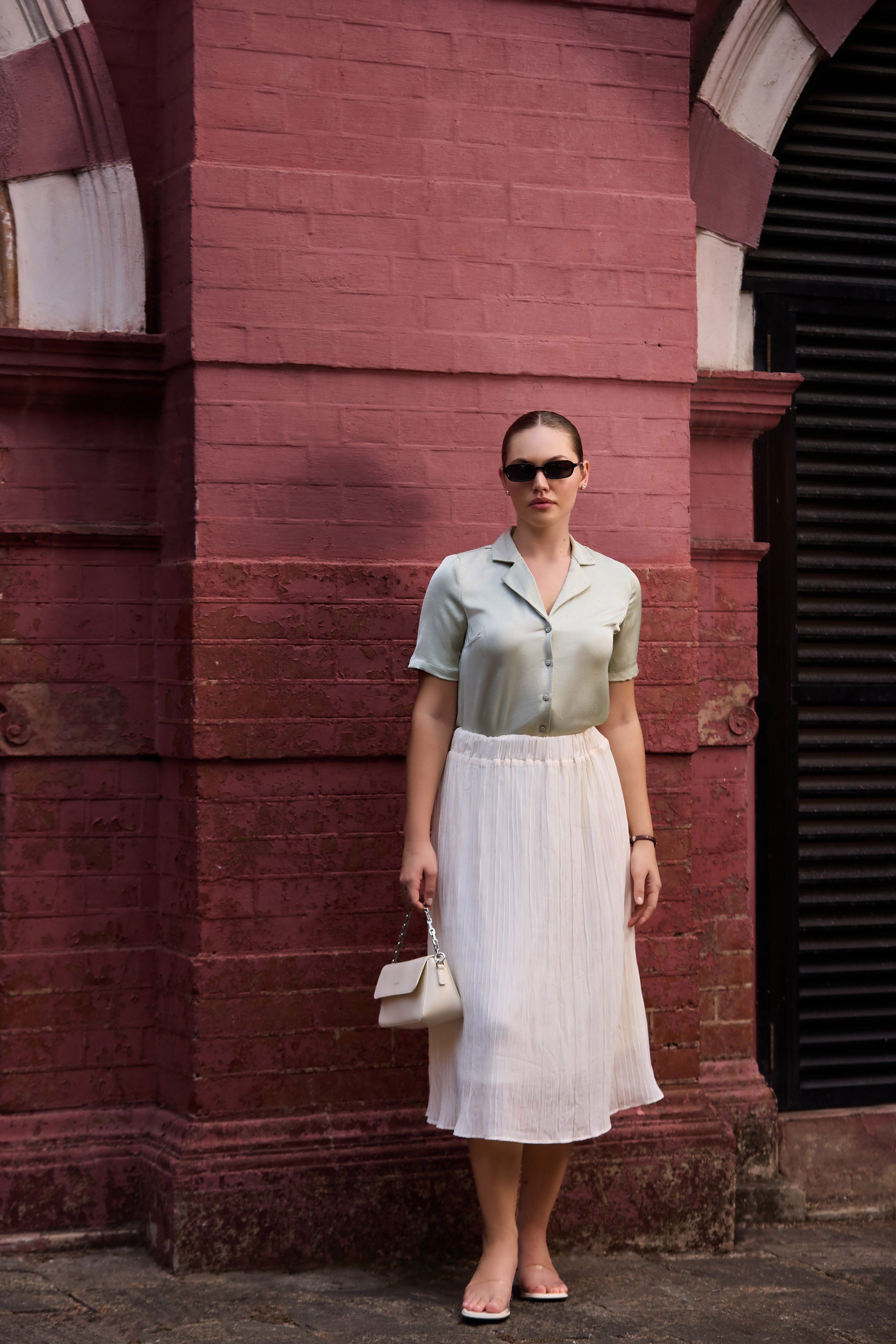 The Soft Authority Skirt