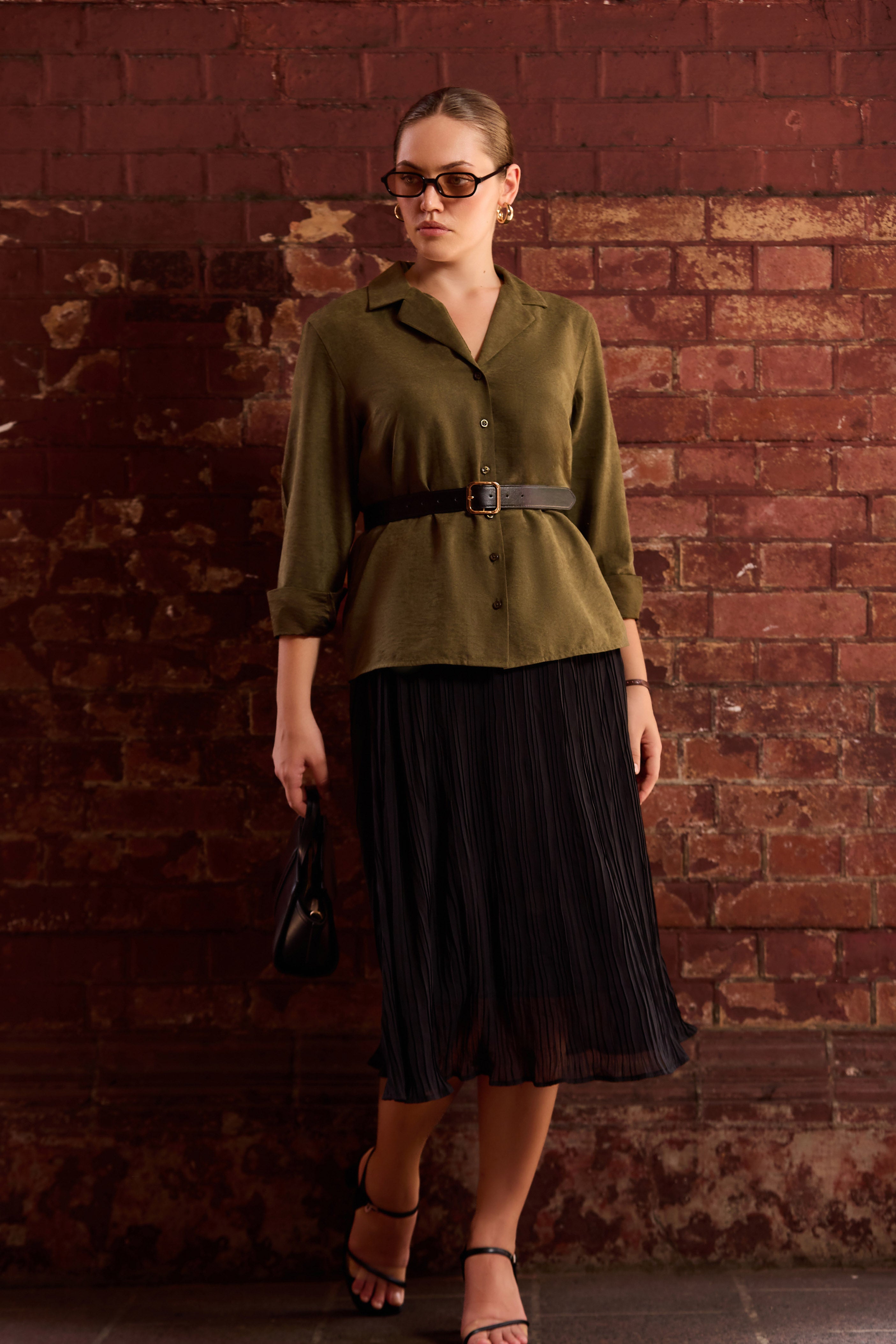 The Soft Authority Skirt