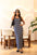 The Meridian Stripe Column Dress