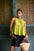 Celeste Petalia Linen Top
