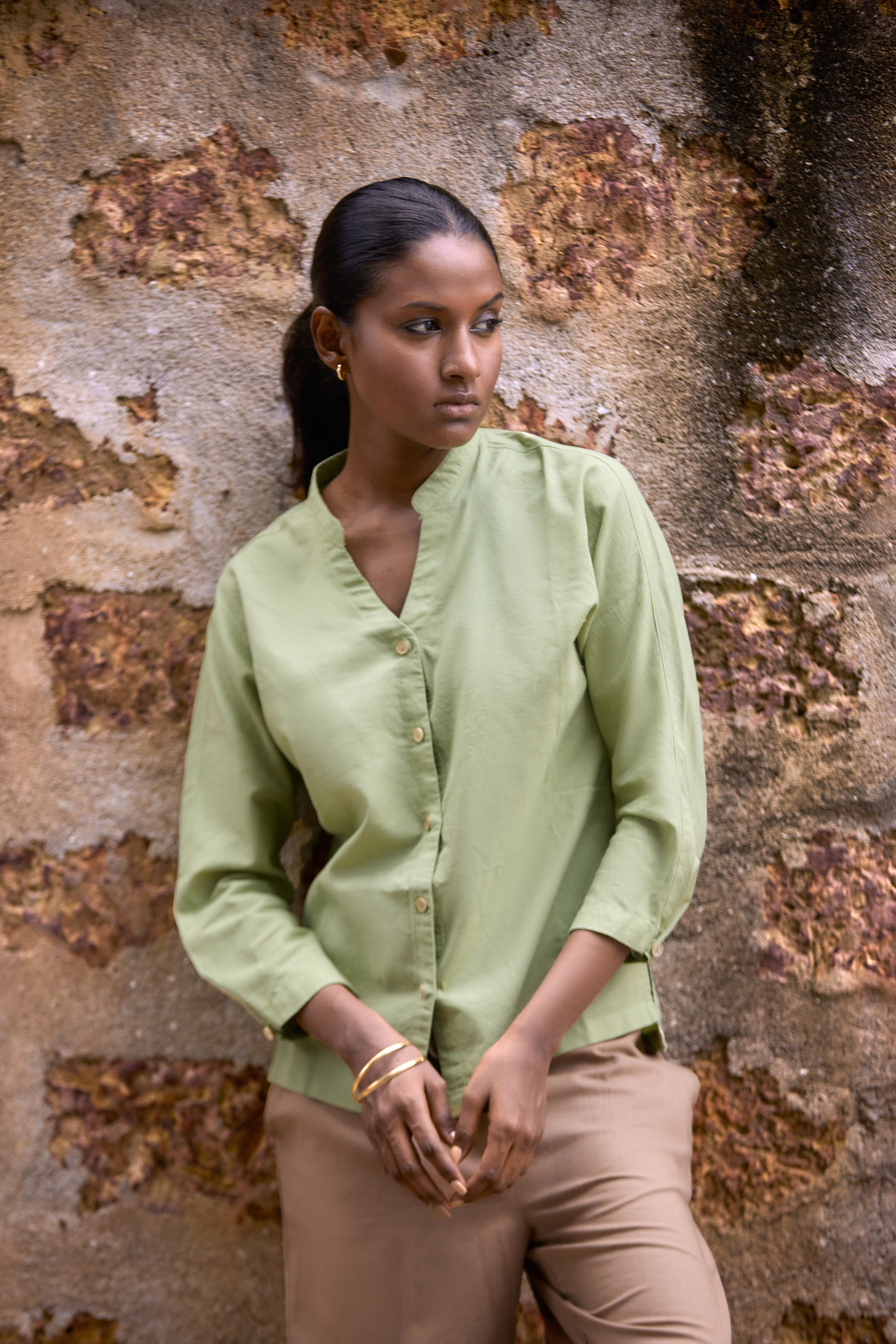 Bella Halo Linen Top