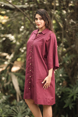 Boho Breeze Linen Dress