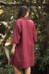 Boho Breeze Linen Dress