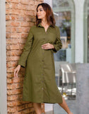 Shirt Midi Dress