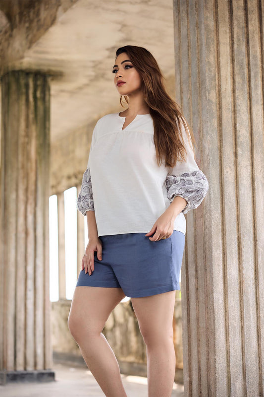 Sun Kissed Linen Top