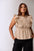 Morning Blossom Linen Top