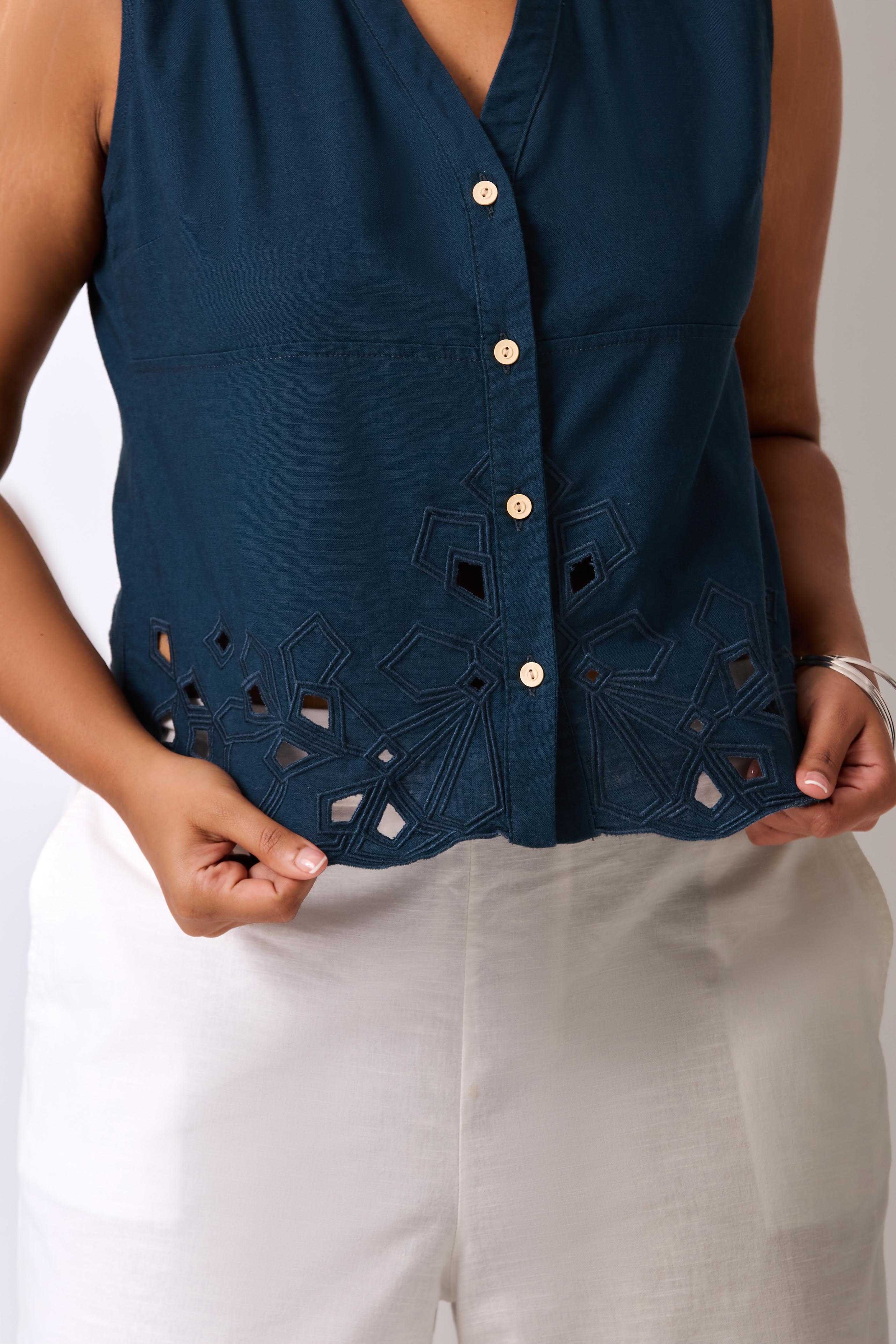 Soul Haven Linen Top