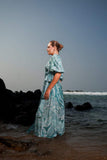 Dewdrop Breeze Wrap Dress