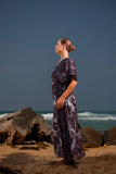 Whispering Coral Maxi Dress