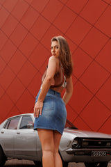Denim ''Original''Mini Skirt