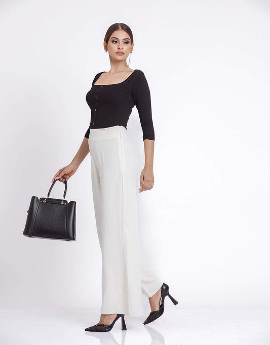 'O The Rise Ribbed WW Top