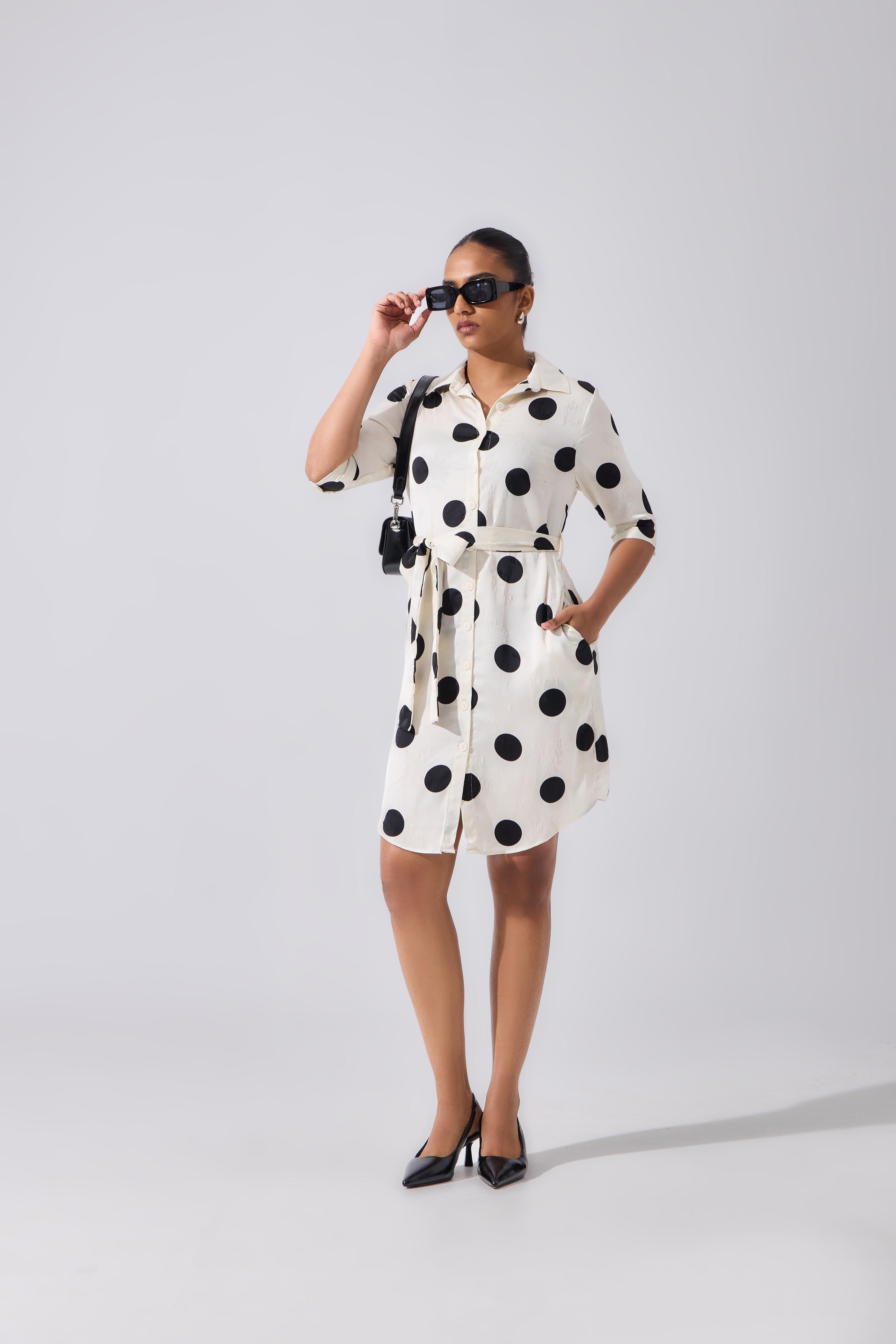 Cleo Printed Dress