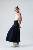 SleekZip Flare Skirt