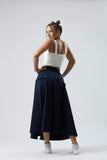 SleekZip Flare Skirt