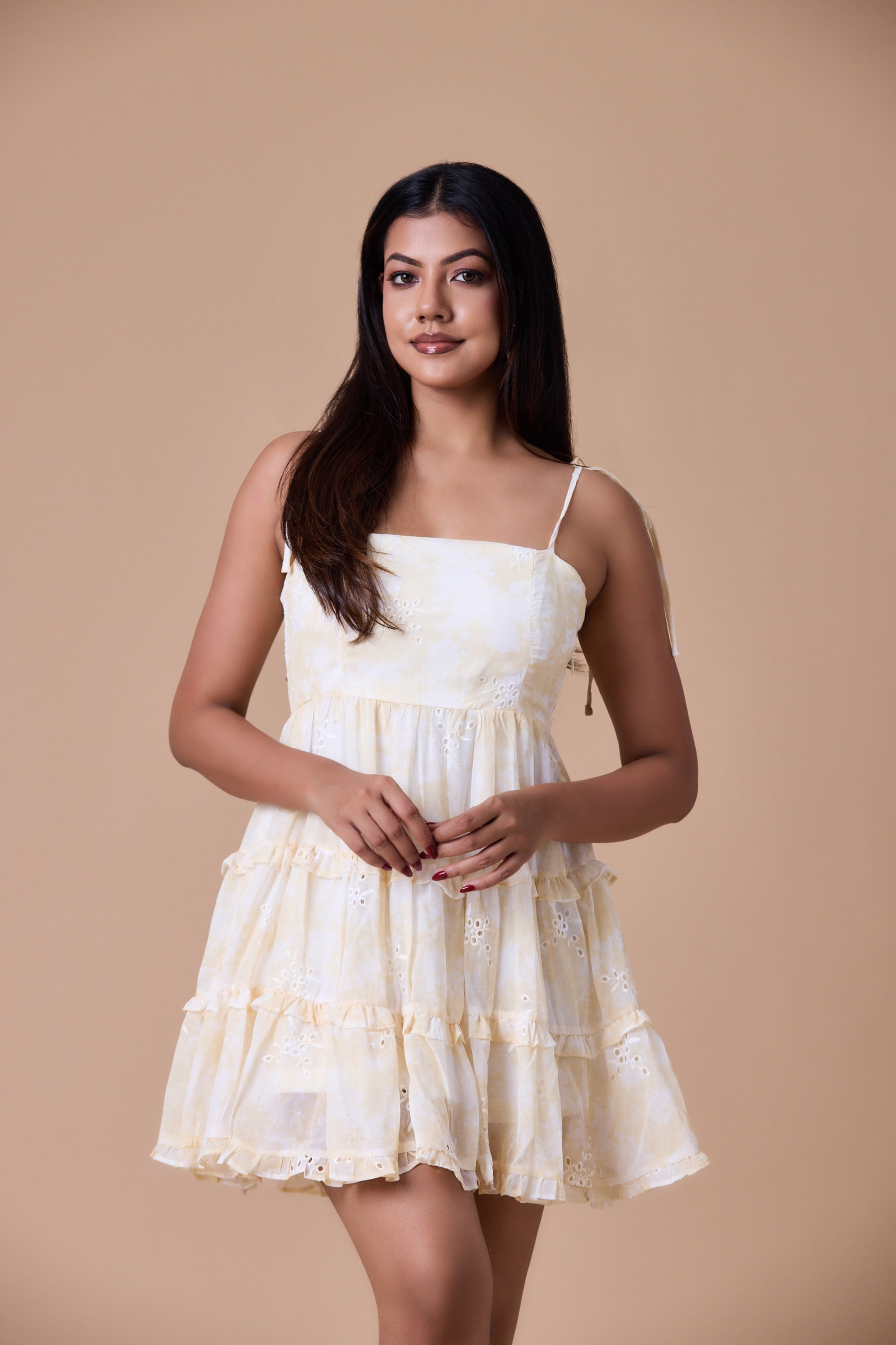 Blush Petal tie-strap mini
