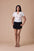 Vintage Bloom Ruffle Top